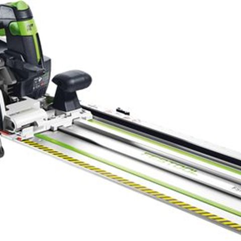 Festool HKC 55 Li 5,2 EB-Set-FSK420 Cirkelsåg med FSK 420 styrskena, batterier och SCA 8 laddare