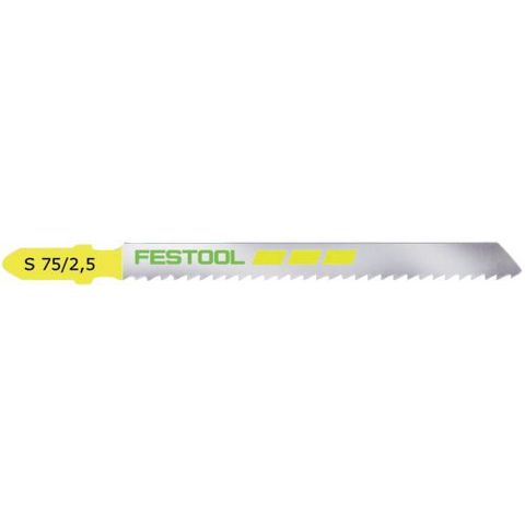 Festool S 75/2,5 Sticksågsblad 5-pack