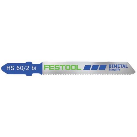 Festool HS 60/2 BI Sticksågsblad 5-pack