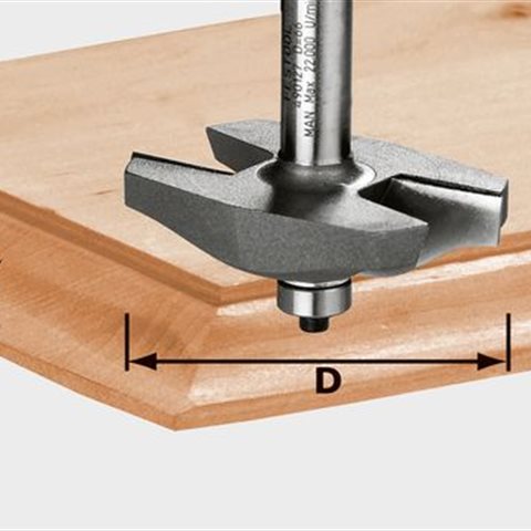 Festool HW S12 D67 x D12 Frisfräs 12mm spindel