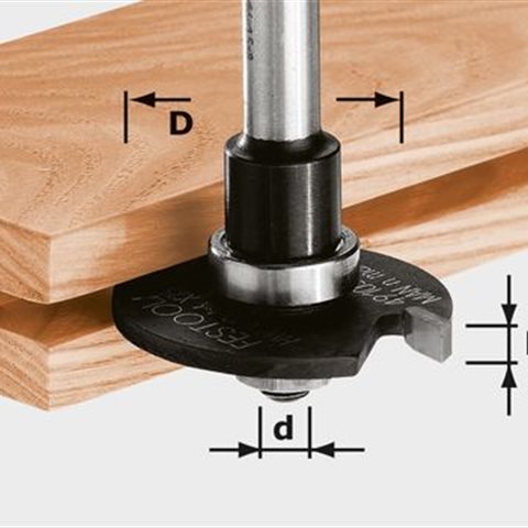 Festool HW D40x5 Skivnotfräs