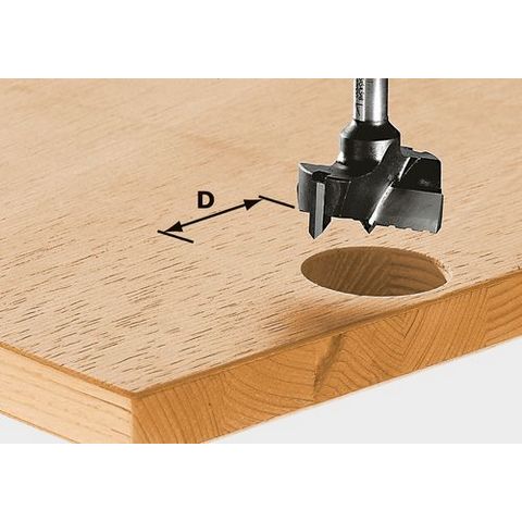 Festool HW S8 D34 Beslagsborr 8mm spindel