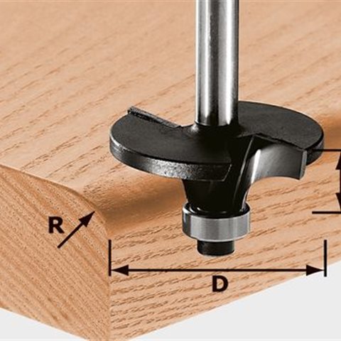 Festool HW S8 D42/R6 Profilfräs 12mm spindel
