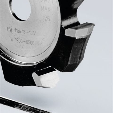 Festool HW 118x18-135° V-notfräs aluminium