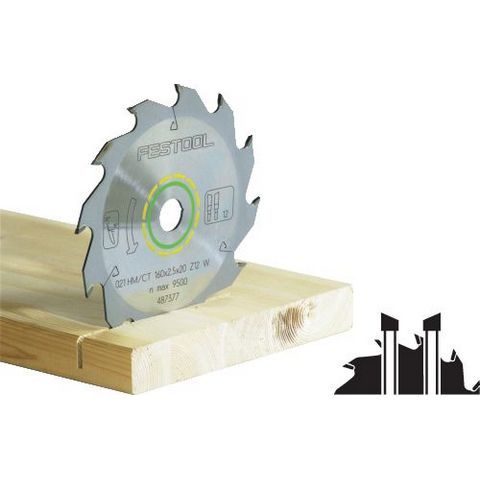 Festool W18 Sågklinga standard, 210x2,6x30mm