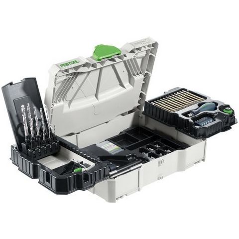 Festool SYS 1 CE-SORT CENTROTEC Systainer med tillbehör