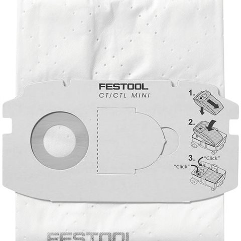Festool SC FIS-CT MIDI SELFCLEAN Filtersäck 5-pack