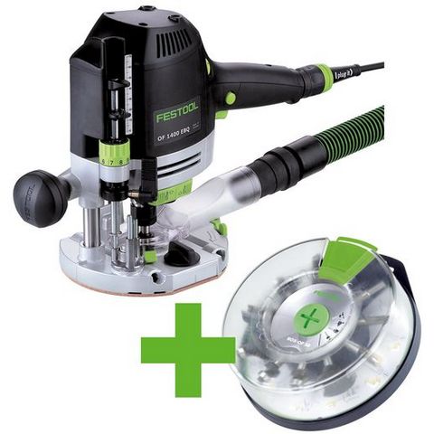 Festool OF 1400 EBQ-Plus + Box-OF-S 8/10x HW Handöverfräs