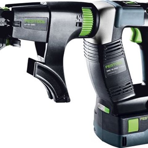 Festool DWC 18-2500 Li 5,2-Plus DURADRIVE Skruvautomat med 5,2Ah batterier och TCL 6-laddare