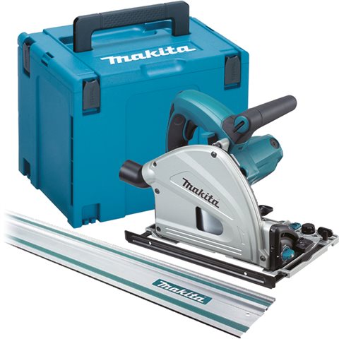 Makita SP6000J Sänksåg med styrskena